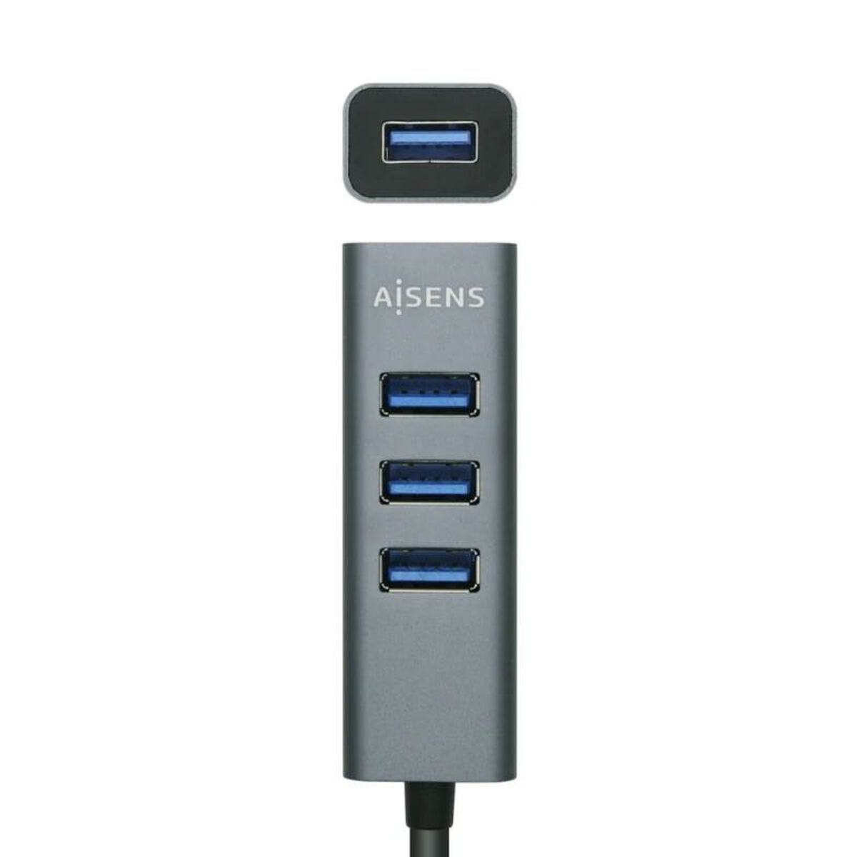USB-keskitin Aisens A109-0508 Harmaa (1 osaa)